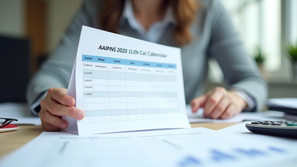 Jahresplanung mit Finanzkalender und Lohnsteuernachzahlungsrechnung