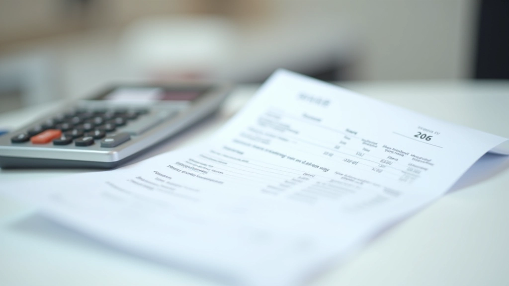 Taschenrechner neben Gehaltsabrechnung – Berechnung der Steuerlast durch geldwerte Vorteile