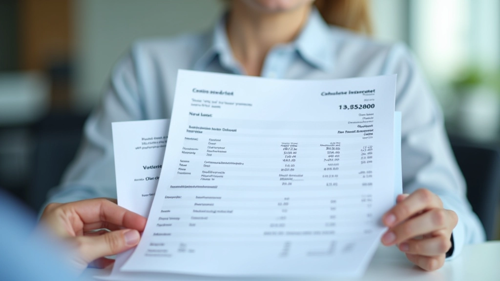 Nahaufnahme einer Gehaltsabrechnung mit deutlich sichtbaren Brutto- und Nettobetrag